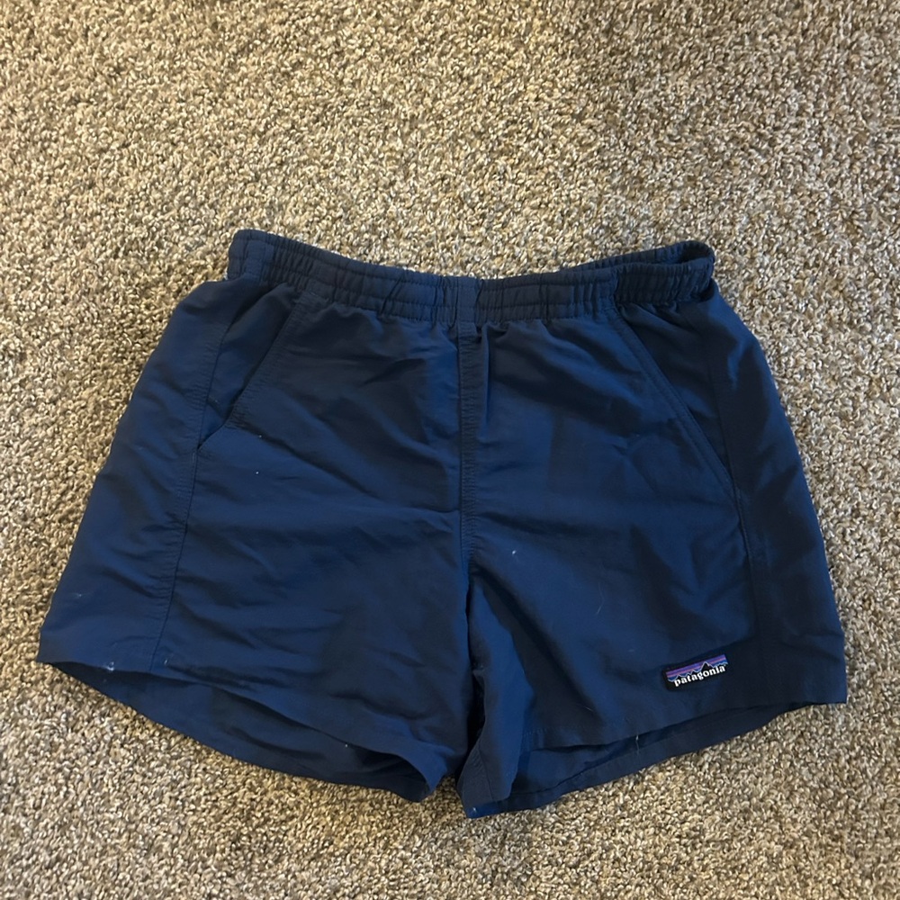 Patagonia Women’s Baggies 5” Shorts, Blue, XS